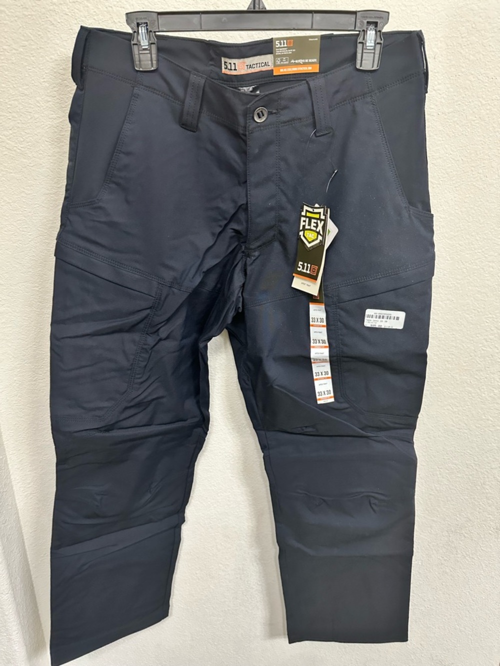 5.11 Tactical Men's Flex Cargo Pants — Navy Blue
